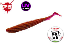 Molix RA Shad 3.8" / #627 - UV Tournament Mystic Purple gumihal (W-8059692346769)