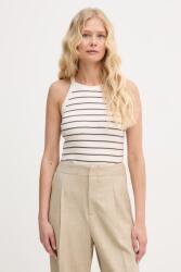 Mos Mosh top póló női selyem Imanja - barna L