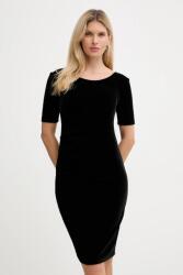 Giorgio Armani bársony ruha - fekete M