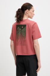 Salewa sportos póló Eagle Sunset - narancssárga L