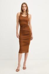 Elisabetta Franchi ruha gyapjúkeverékből - barna 38