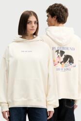 Kaotiko pamut melegítőfelső - bézs M - answear - 21 890 Ft