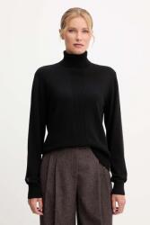 Patrizia Pepe gyapjú pulóver - fekete 36 - answear - 74 990 Ft