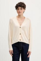 Sisley gyapjú kardigán - bézs XS - answear - 20 390 Ft