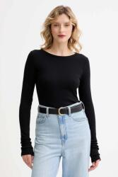 MUUV MUUV. hosszú ujjú MUUV. x Answear - fekete S