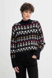 Barbour pulóver gyapjúkeverékből - sötétkék S