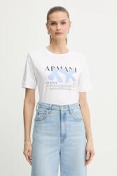 Giorgio Armani pamut póló - fehér M - answear - 15 990 Ft