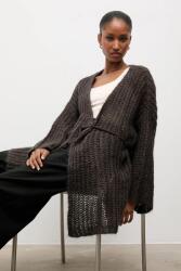 Answear. LAB gyapjú kardigán - barna S/M