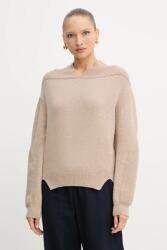 Victoria Beckham gyapjú pulóver - bézs M