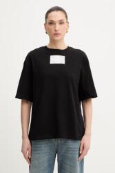 Just Cavalli pamut póló - fekete S - answear - 44 990 Ft