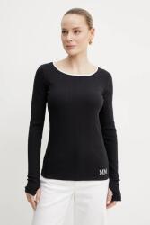 MM by Max Mara Max Mara Leisure hosszú ujjú - sötétkék M - answear - 43 990 Ft
