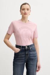 Just Cavalli pamut póló - rózsaszín XL