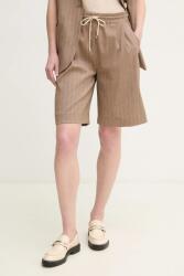 La Petite Française vászonkeverék rövidnadrág SOLANGE - bézs 40