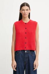 Marc O'Polo mellény gyapjúkeverék - piros M