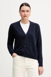 Sisley gyapjú kardigán - sötétkék M - answear - 15 990 Ft