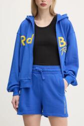 Red Bull Racing x Pepe Jeans rövidnadrág HIGH WAISTED SHORTS - lila S