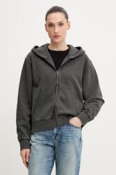 G-Star pamut melegítőfelső Washed hdd zip relaxed - szürke M