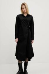 Diesel ruha D-ELPHI-LONG DRESS - fekete 36