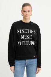 Elisabetta Franchi pamut melegítőfelső - fekete 36 - answear - 48 990 Ft