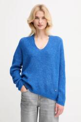 MOS MOSH gyapjú pulóver - kék L