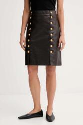 Bally bőr szoknya - barna 34