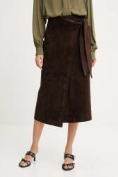 Never Fully Dressed velúr szoknya - barna XS