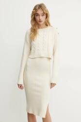 Morgan ruha és pulóver RMNATE - bézs L - answear - 42 990 Ft