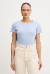 Giorgio Armani pamut póló - kék S - answear - 25 990 Ft