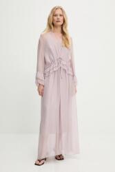 ANSWEAR selyem ruha - rózsaszín M - answear - 28 990 Ft