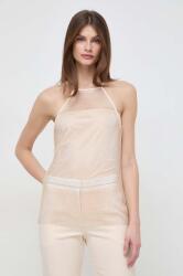 Patrizia Pepe top - bézs 34 - answear - 59 990 Ft