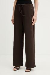 Trussardi melegítő alsó női pamut - barna XS