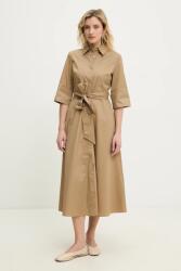 ANSWEAR pamut ruha - bézs S - answear - 17 990 Ft