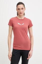 Salewa sportos póló Solidlogo - narancssárga L - answear - 17 990 Ft