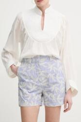MUNTHE pamut rövidnadrág FIDELMA - kék 40
