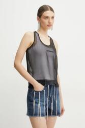 Patrizia Pepe top - fekete 36 - answear - 51 990 Ft