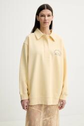 Stand Studio pamut melegítőfelső Emberynn - sárga L