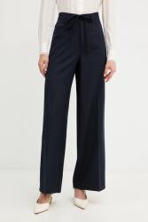 Twinset gyapjú nadrág - sötétkék 34 - answear - 61 990 Ft