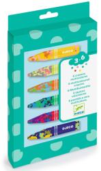 DJECO Háromszínű zsírkréták 6 db (DJ09006)