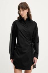 Diesel pamut ruha D-ELPHI-DEN DRESS - fekete 34