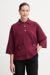 Joseph Ribkoff pulóver - burgundia XS