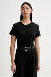 Calvin Klein pamut póló - fekete S - answear - 16 990 Ft