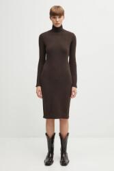 MM6 Maison Margiela ruha gyapjúkeverékből - barna XS