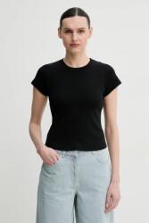 A. L. C A. L. C. pamut póló Avery - fekete L