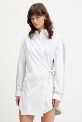 Diesel pamut ruha D-ELPHI-DEN DRESS - fehér 34