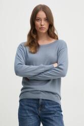 Sisley gyapjú pulóver - kék XS