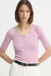 Herskind gyapjú pulóver Agnes - lila S