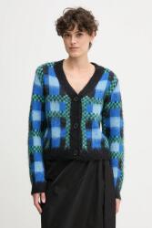 Sandro Ferrone gyapjú kardigán - kék L