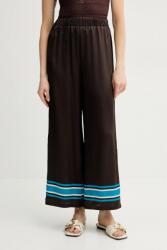 Luisa Spagnoli selyemnadrág - barna L