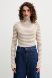 MM by Max Mara hosszú ujjú gyapjúkeverékből BLASY - bézs L