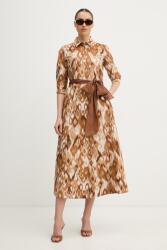 Luisa Spagnoli pamut ruha Palato - barna S